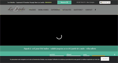 Desktop Screenshot of domainelesoreades.com